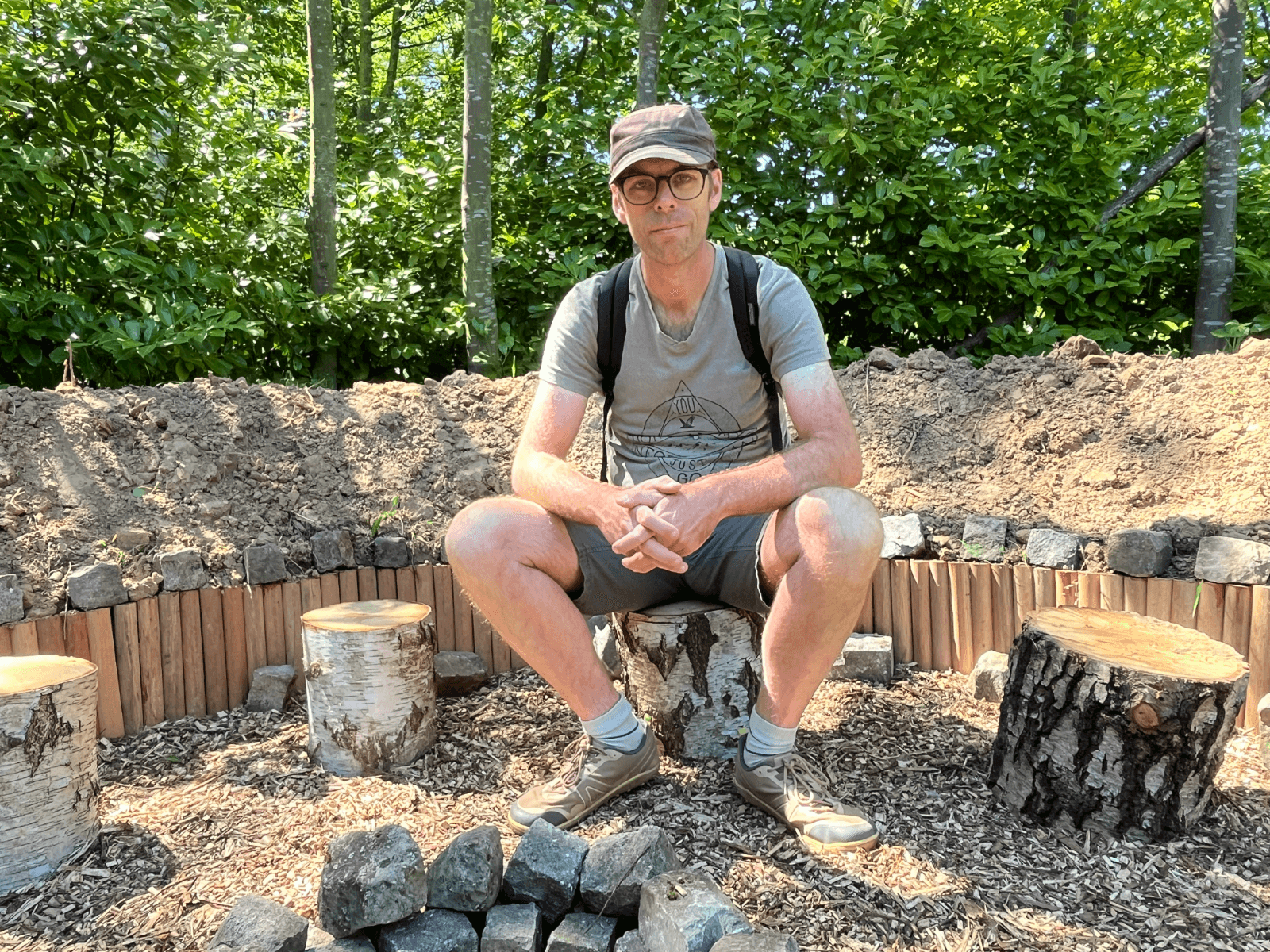 Geert in de natuur